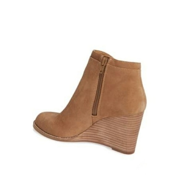 NWT Lucky Brand Yimina Wedge Bootie Size 12 - Picture 4 of 4